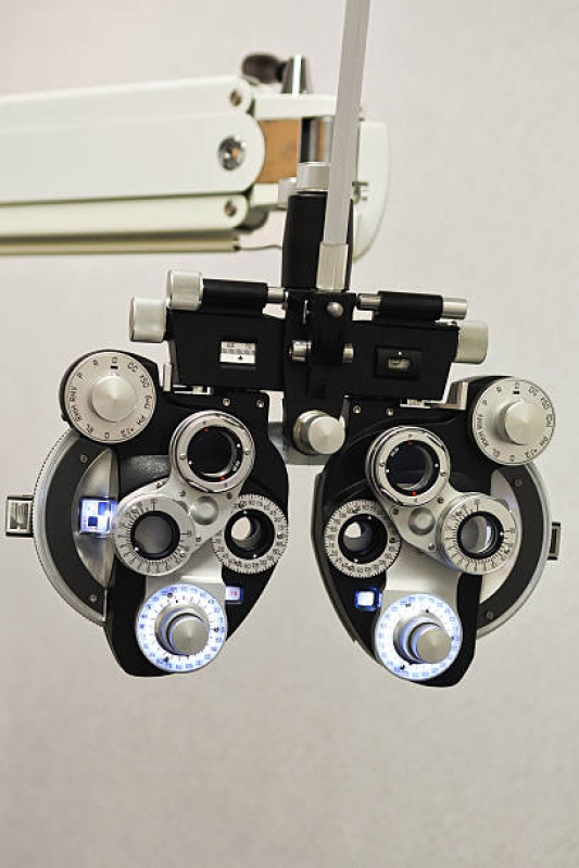 Exame de Refração Olhos Valor Jardins - Exame de Refração para Usar óculos