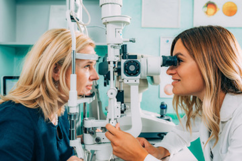 Exame Oftalmológico de Gonioscopia Preço Largo do Arouche - Exame de Gonioscopia Ocular