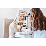 exame oftalmológico de gonioscopia Santa Cecília