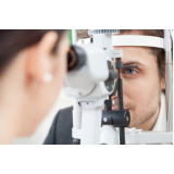 Exame de Gonioscopia Binocular