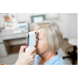 medida de pressão ocular glaucoma Congonhas