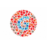 valor de teste daltonismo cores Zona Sul